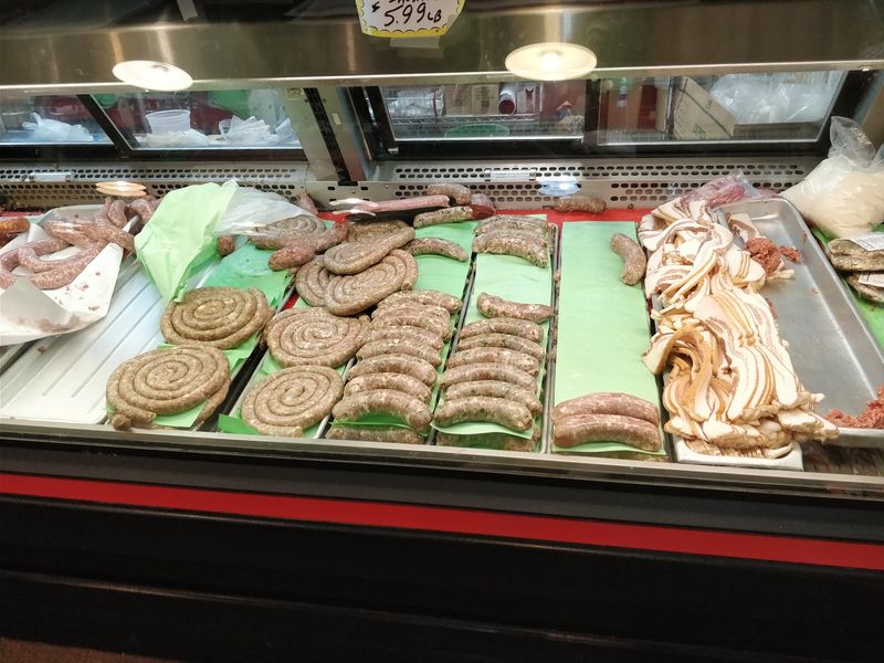 House-Made Italian Sausage at the Butcher Counter