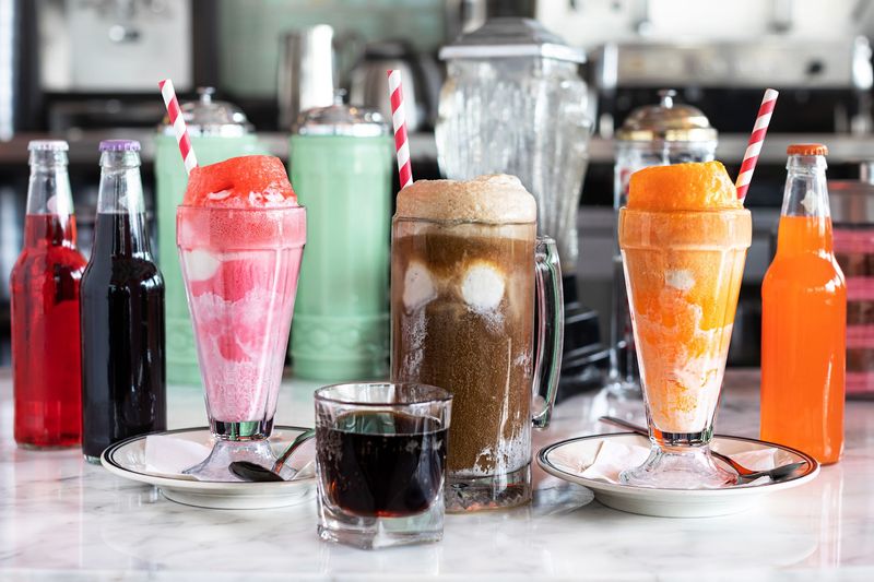 House-Made Root Beer and Soda Fountain Throwbacks House-Made Root Beer and Soda Fountain Throwbacks