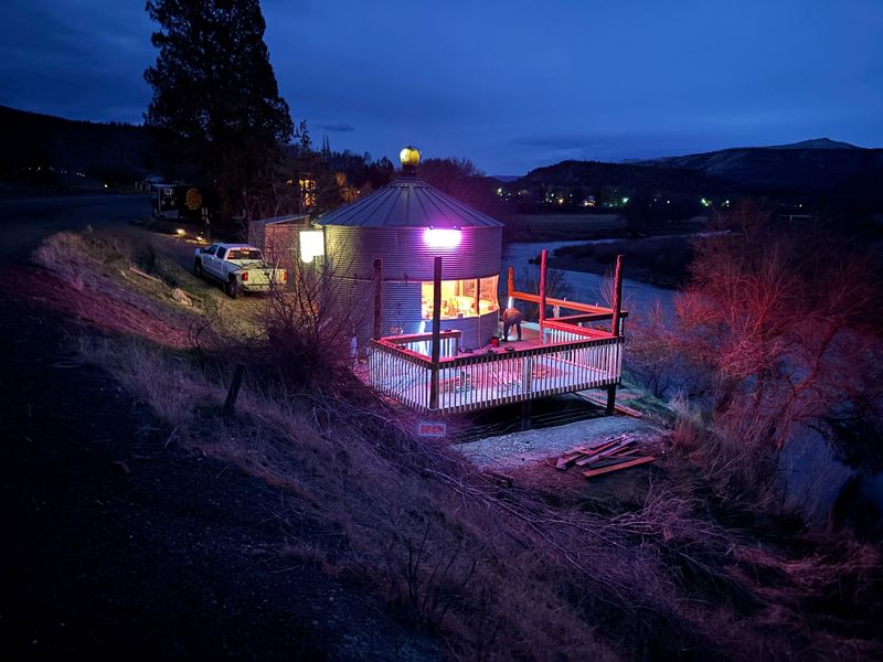 How a Farm Silo Became a Gathering Spot How a Farm Silo Became a Gathering Spot