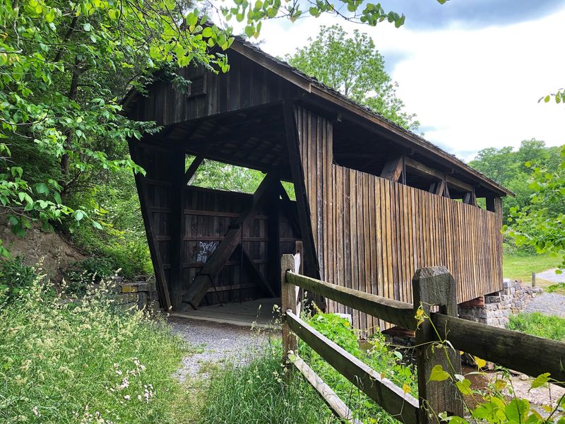 Indian Creek Covered Bridge, Union, West Virginia Indian Creek Covered Bridge, Union, West Virginia