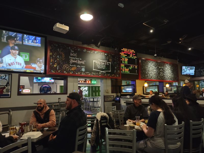 Inside, It's a Serious Sports Bar Inside, It's a Serious Sports Bar