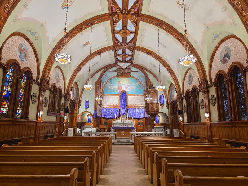 Inside the Chapel of Divine Mercy Inside the Chapel of Divine Mercy