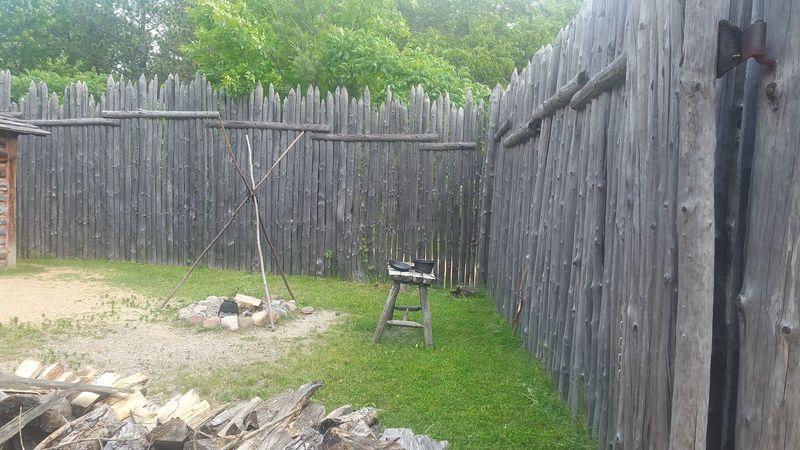 Inside the Palisade Walls