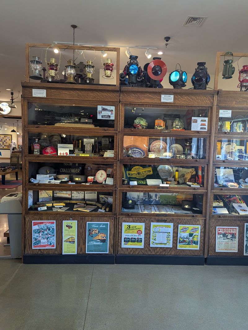 Inside the Railroad Museum