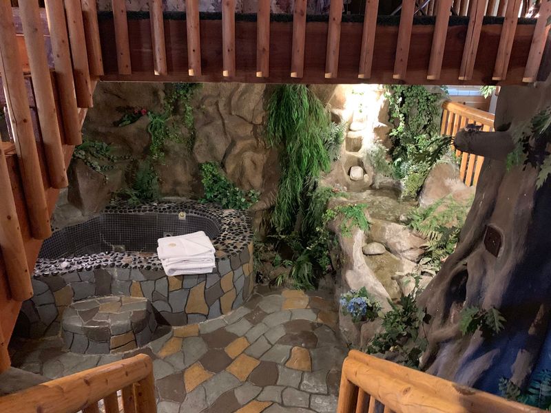Inside the Three-Level Castle Garden
