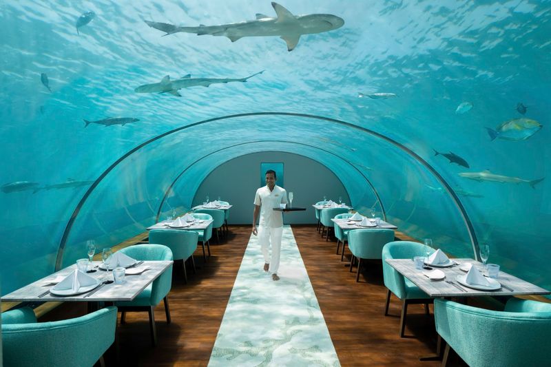Ithaa Undersea Restaurant, Maldives Ithaa Undersea Restaurant, Maldives