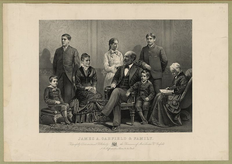 James A. Garfield: 7 Children James A. Garfield: 7 Children