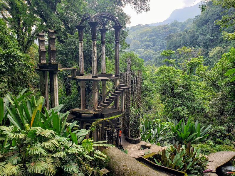 Jardín Escultórico Edward James, Las Pozas, Xilitla, San Luis Potosí, Mexico Jardín Escultórico Edward James, Las Pozas, Xilitla, San Luis Potosí, Mexico
