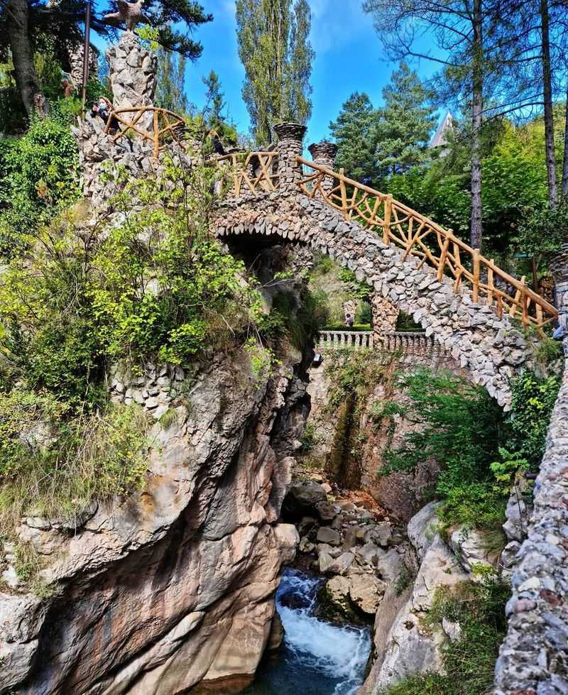 Jardins Artigas, La Pobla de Lillet, Catalonia, Spain Jardins Artigas, La Pobla de Lillet, Catalonia, Spain