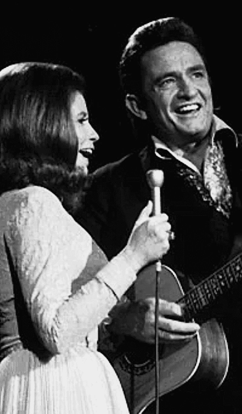 Johnny Cash and June Carter Cash
