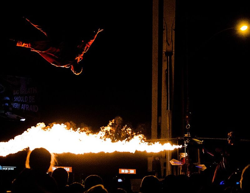 Jumping Over Ceremonial Fires Jumping Over Ceremonial Fires