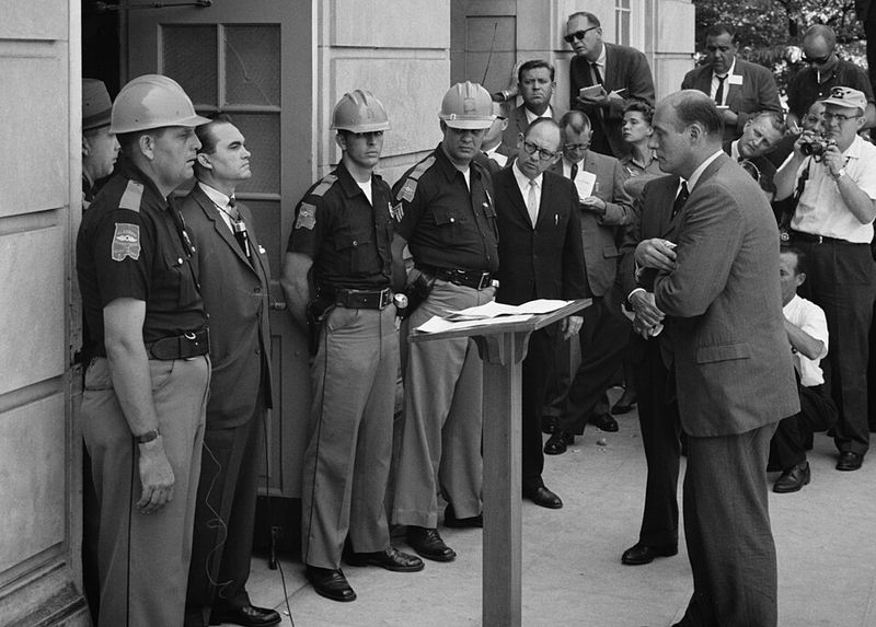 June: A Governor Blocks a University Door