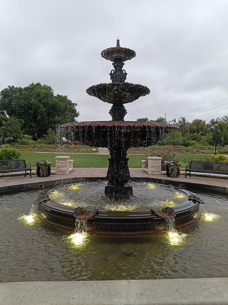 K-State Gardens Fountain