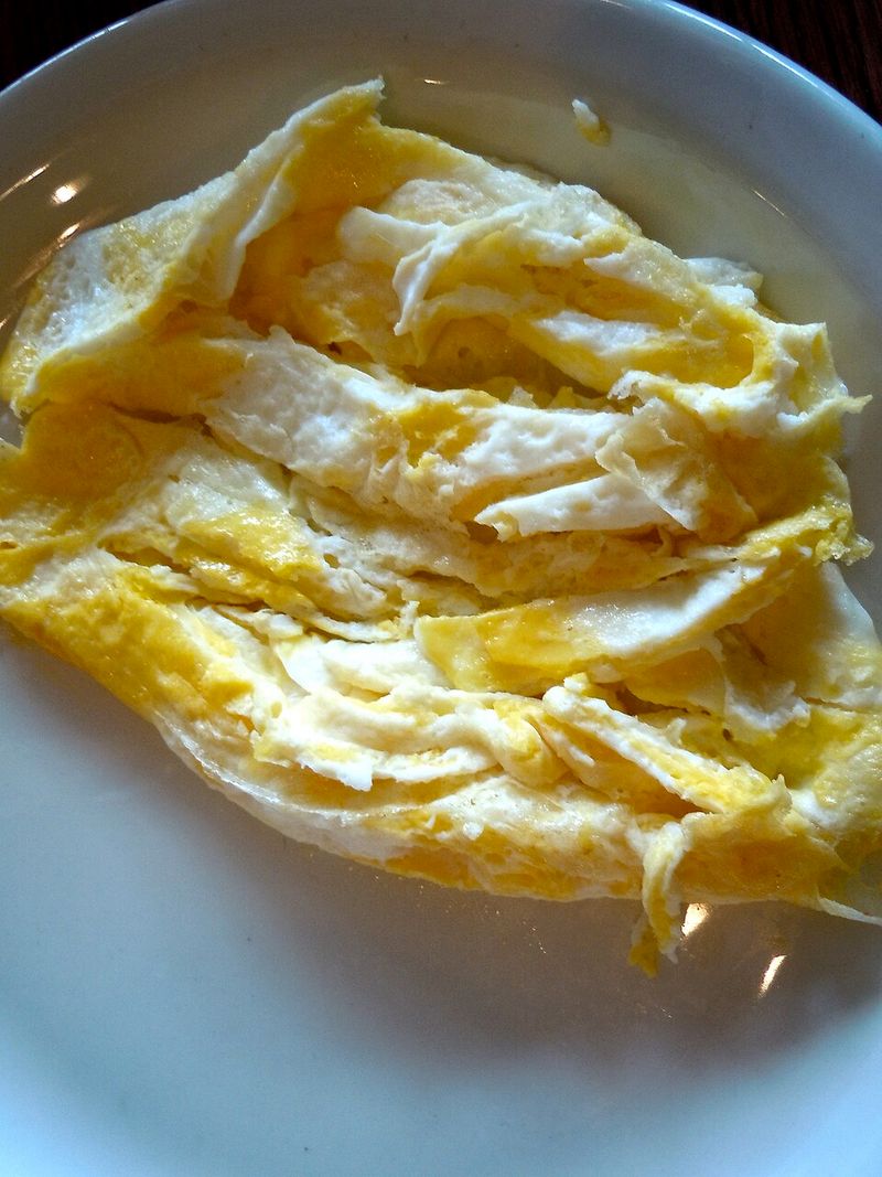Ketchup on Scrambled Eggs