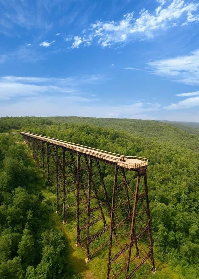 Kinzua Bridge State Park, Mount Jewett, Pennsylvania Kinzua Bridge State Park, Mount Jewett, Pennsylvania