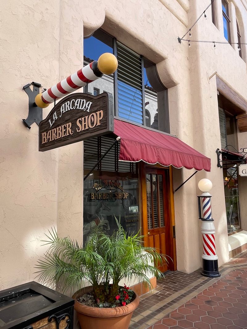 La Arcada Barber Shop, Santa Barbara, California La Arcada Barber Shop, Santa Barbara, California