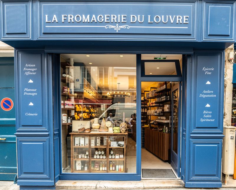 La Fromagerie du Louvre, 1st Arrondissement, Paris La Fromagerie du Louvre, 1st Arrondissement, Paris