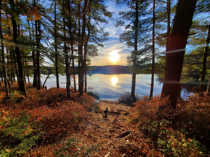 Lake Dennison Campground Entrance, Winchendon, MA