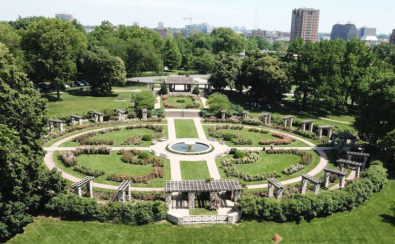 Laura Conyers Smith Municipal Rose Garden, Kansas City, Missouri Laura Conyers Smith Municipal Rose Garden, Kansas City, Missouri