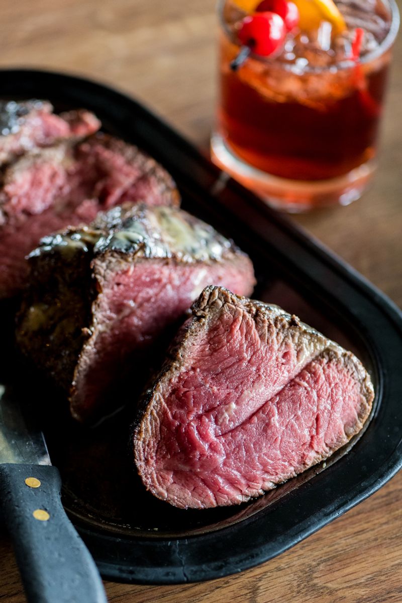 Lindey's Special Sirloin, the Star of the Show Lindey's Special Sirloin, the Star of the Show