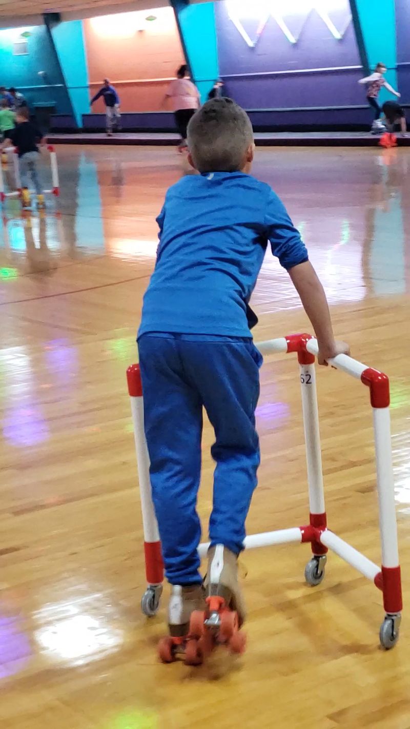 Little White Skate Helpers for Tiny Beginners Little White Skate Helpers for Tiny Beginners