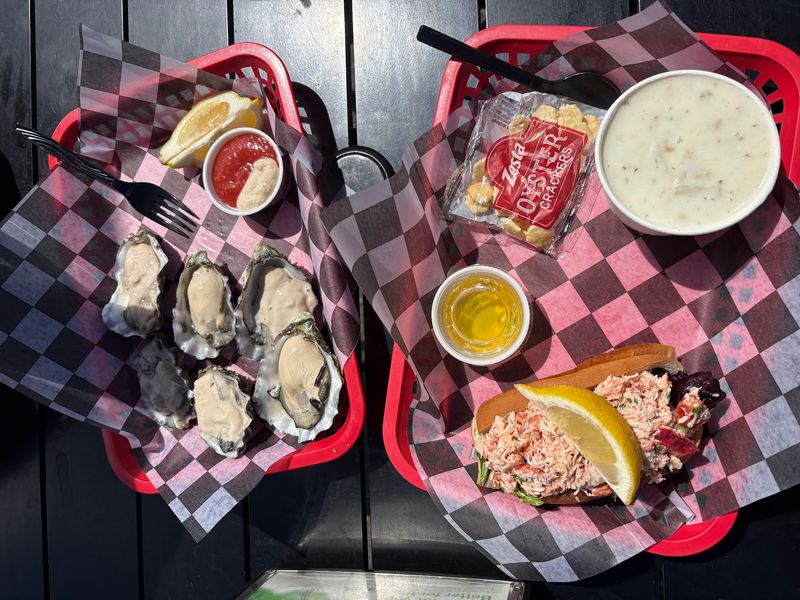 Lobster Roll and Oysters