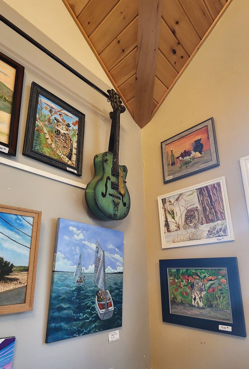 Local Art Fills the Walls and the Entryway Local Art Fills the Walls and the Entryway