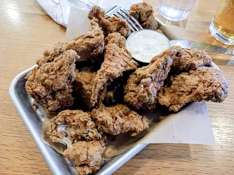 Locally Sourced Lion's Mane With A Fried Twist Locally Sourced Lion's Mane With A Fried Twist