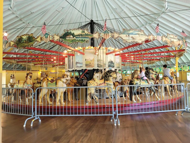 Looff Carousel at Slater Park, Pawtucket, Rhode Island