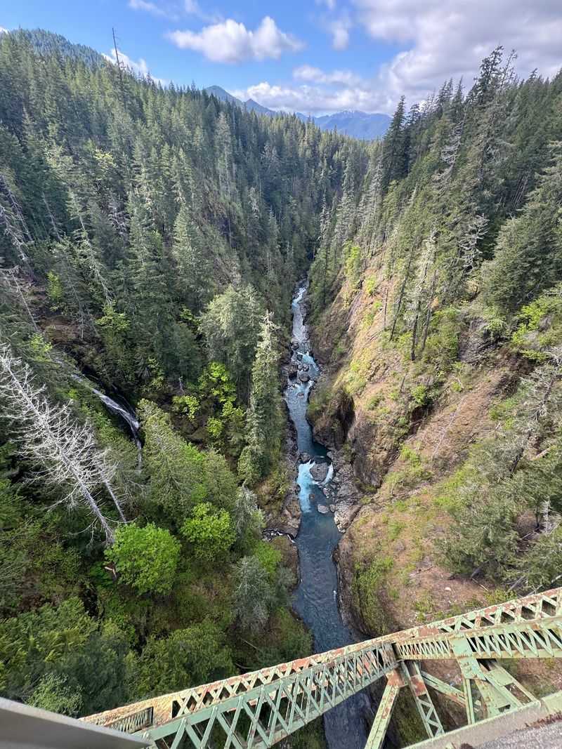 Looking Down 375 Feet Looking Down 375 Feet