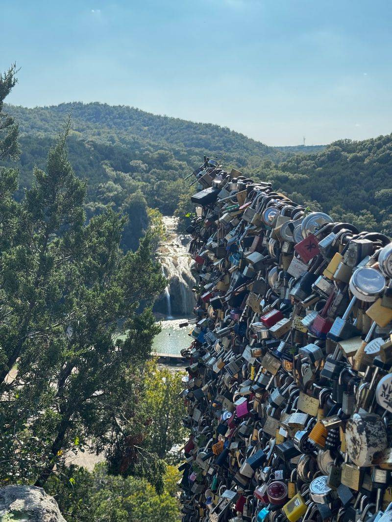 Love Locks on the Fence
