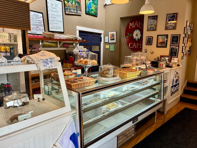 Mae's Cafe & Bakery, Bath, Maine Mae's Cafe & Bakery, Bath, Maine