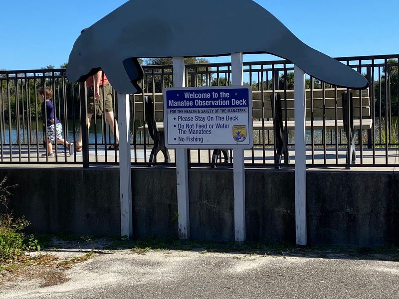 Manatee Observation Deck, Mims, FL Manatee Observation Deck, Mims, FL