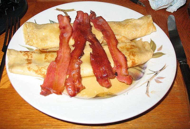 Maple Syrup on Bacon