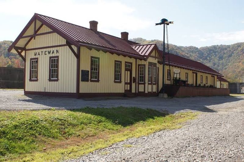 Matewan Depot Replica Welcome Center and Museum, Matewan, West Virginia Matewan Depot Replica Welcome Center and Museum, Matewan, West Virginia