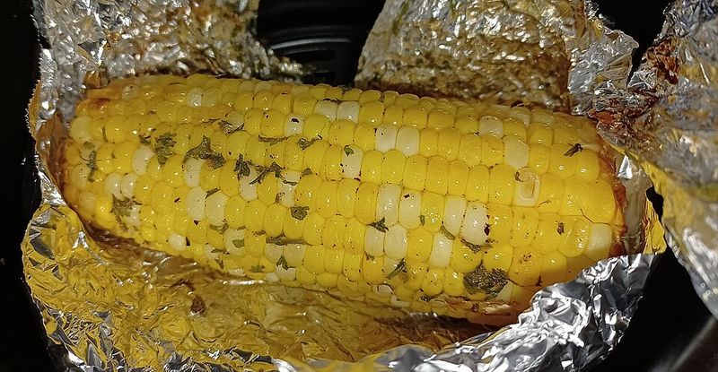 Mayonnaise on Corn on the Cob