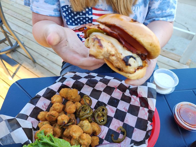 Meat and Mac, Hatch Chili Burgers, and Fried Pickles Meat and Mac, Hatch Chili Burgers, and Fried Pickles