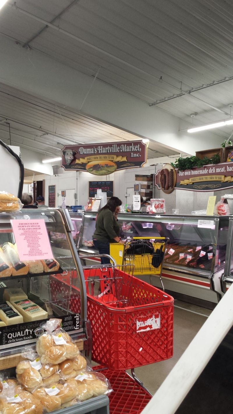 Meats, Cheese, and Honey at the Butcher Counter