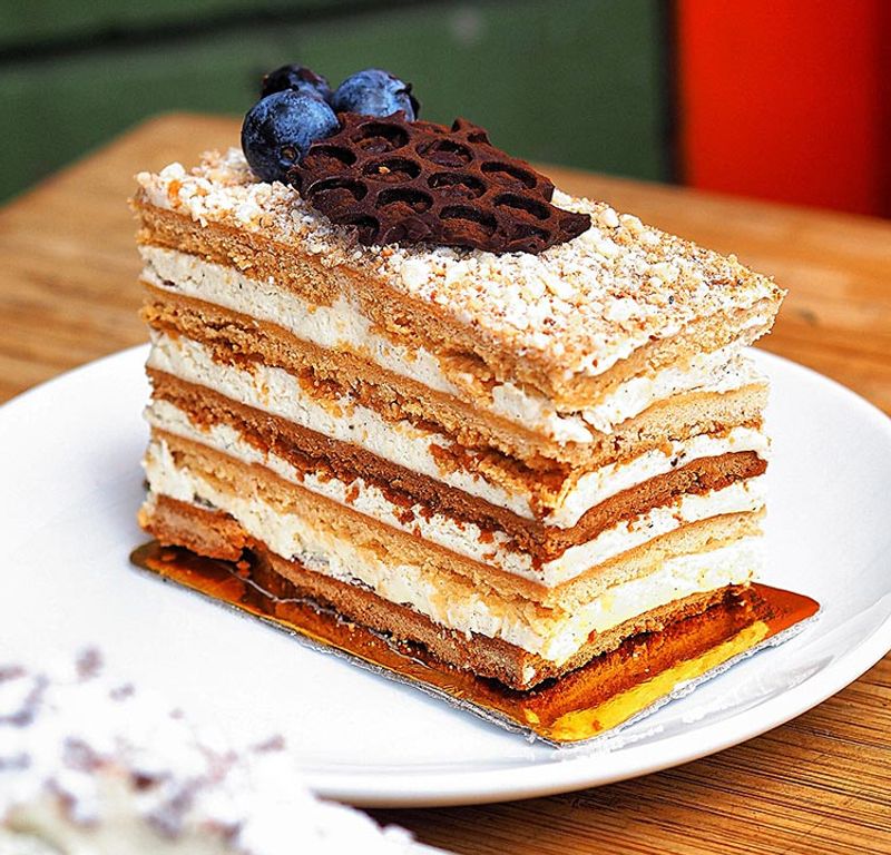Medovik (Honey Cake) - Russia