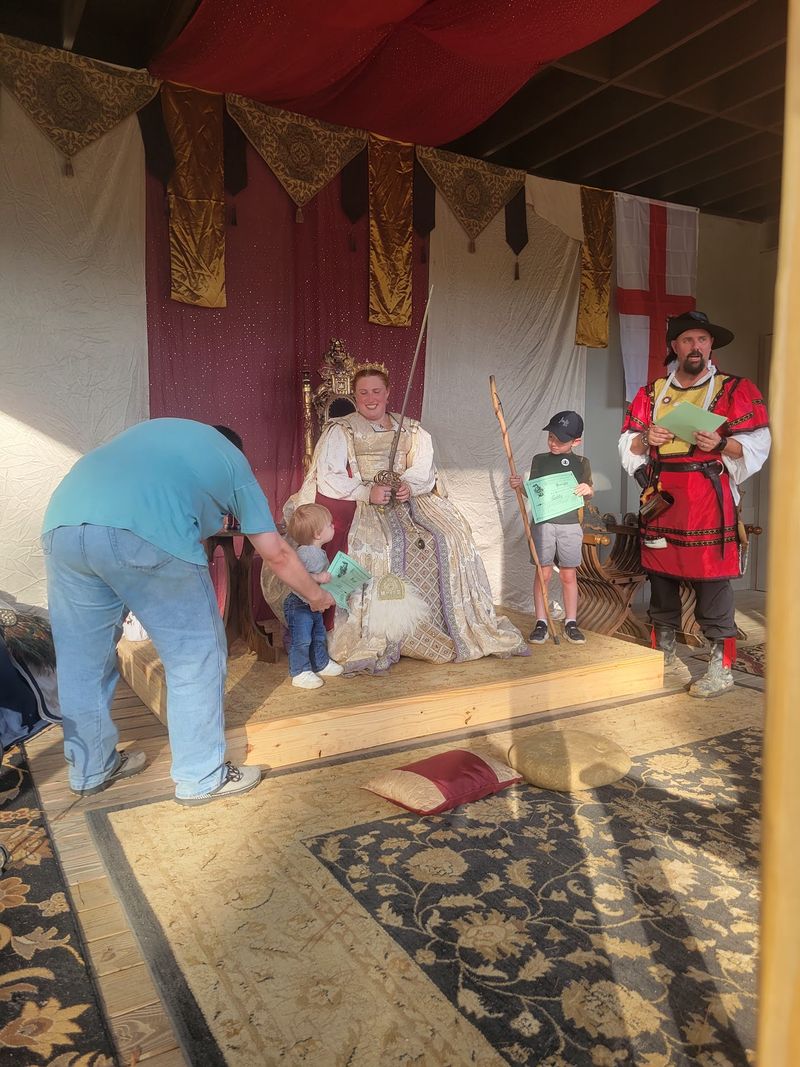 Meeting the Queen and Royal Court