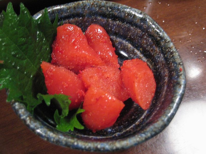 Mentaiko Is Made From Spicy Fish Roe Mentaiko Is Made From Spicy Fish Roe