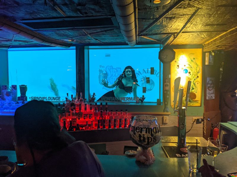 Mermaids Upstairs at the Sip n Dip