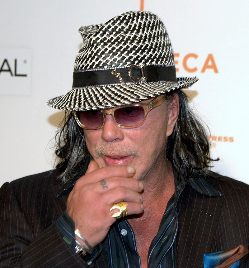 Mickey Rourke and The Thin Red Line Mickey Rourke and The Thin Red Line