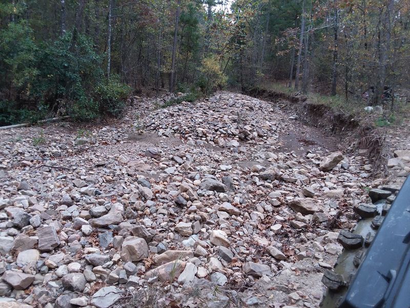 Miles of Fourche Mountain Trails
