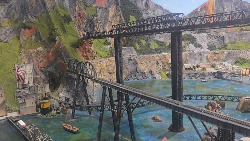 Miles of Track and Dozens of Bridges