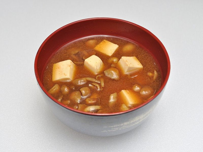 Miso Soup, Rice and Grilled Fish, Japan Miso Soup, Rice and Grilled Fish, Japan