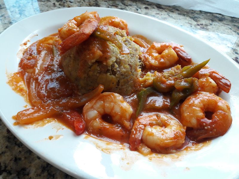 Mofongo and Roast Pork at Center Stage