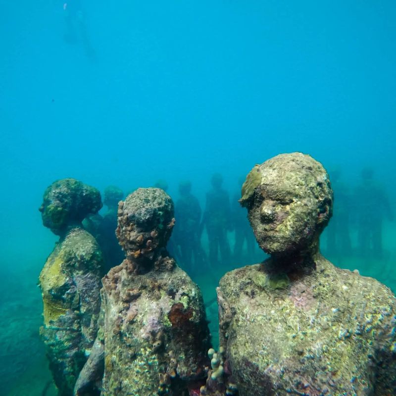 Molinere Underwater Sculpture Park, Grenada Molinere Underwater Sculpture Park, Grenada