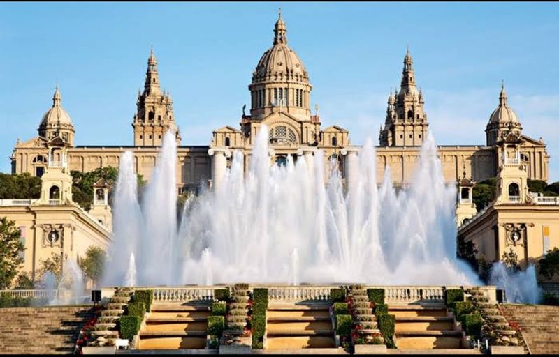 Montjuic Magic Fountain, Barcelona, Spain