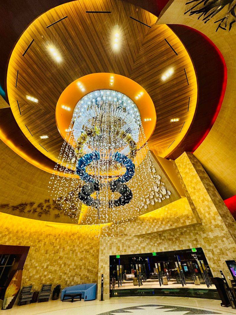 Navajo Design and a Lobby Showpiece Navajo Design and a Lobby Showpiece